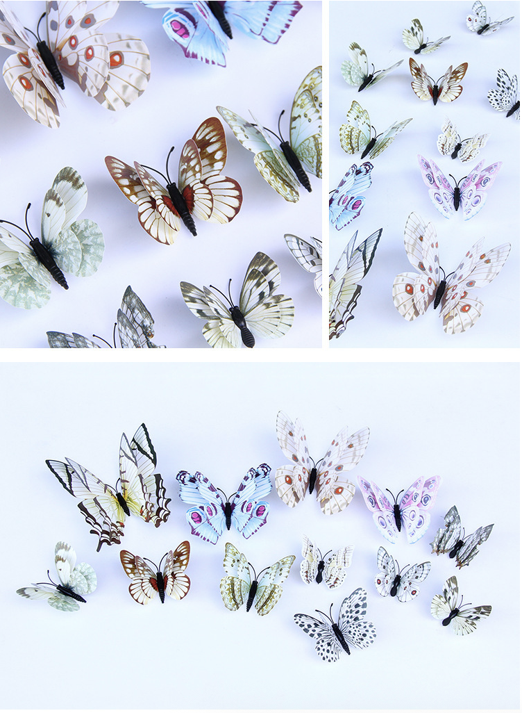Butterfly Wall Decor 12 PCS 14