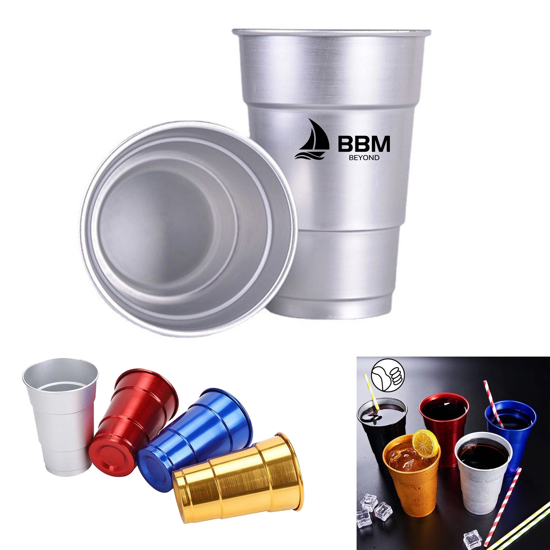 20 oz Aluminum Cup 1