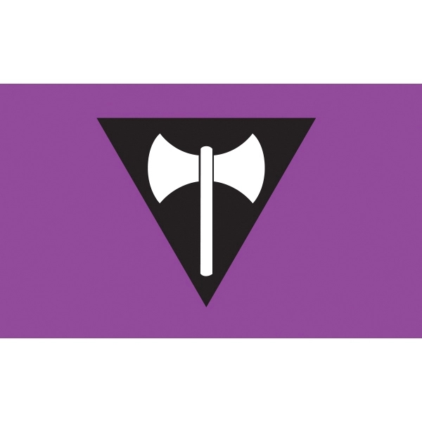 Lesbian Deluxe Flag 2