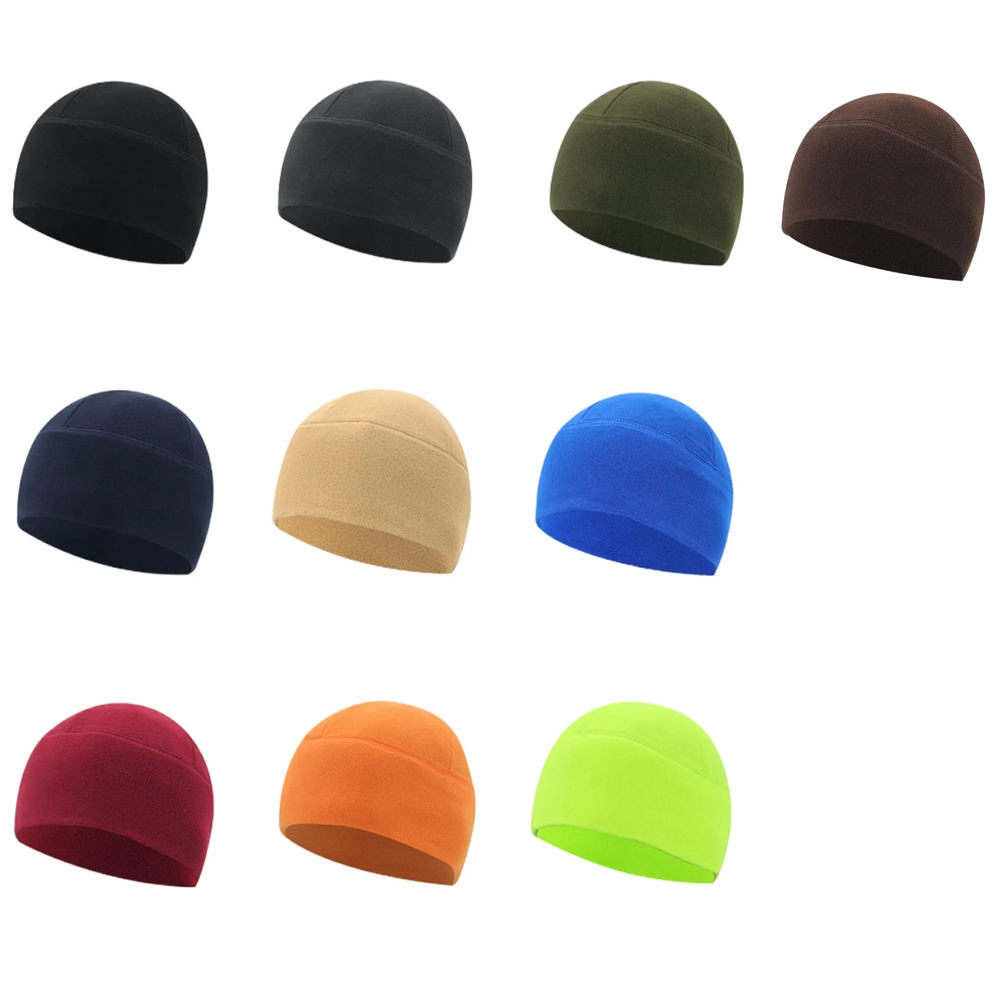 Polar Fleece Tactical Beanie Winter Watch Cap for Outdoor 2