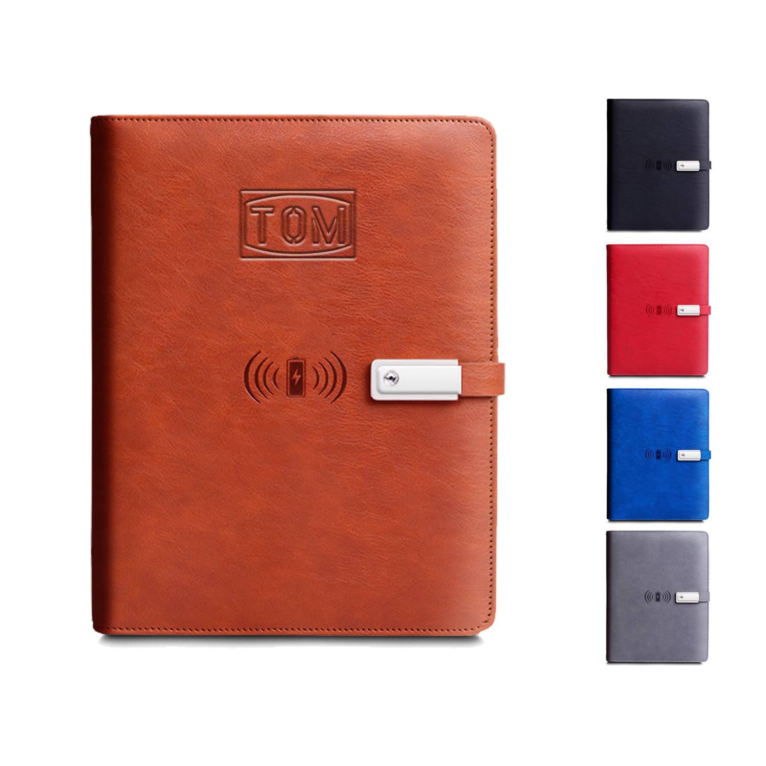 16G U Disk Business Wired Wireless Power Bank Notebook 1