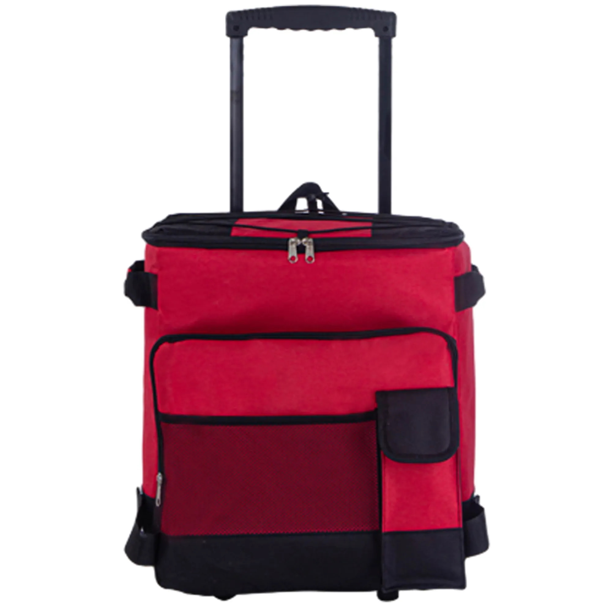 Leak-Proof Wheeled Collapsible Cooler With Handle 1