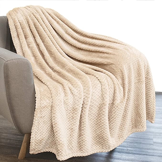 Blanket for Sofa Couch Soft Flannel Fleece 3