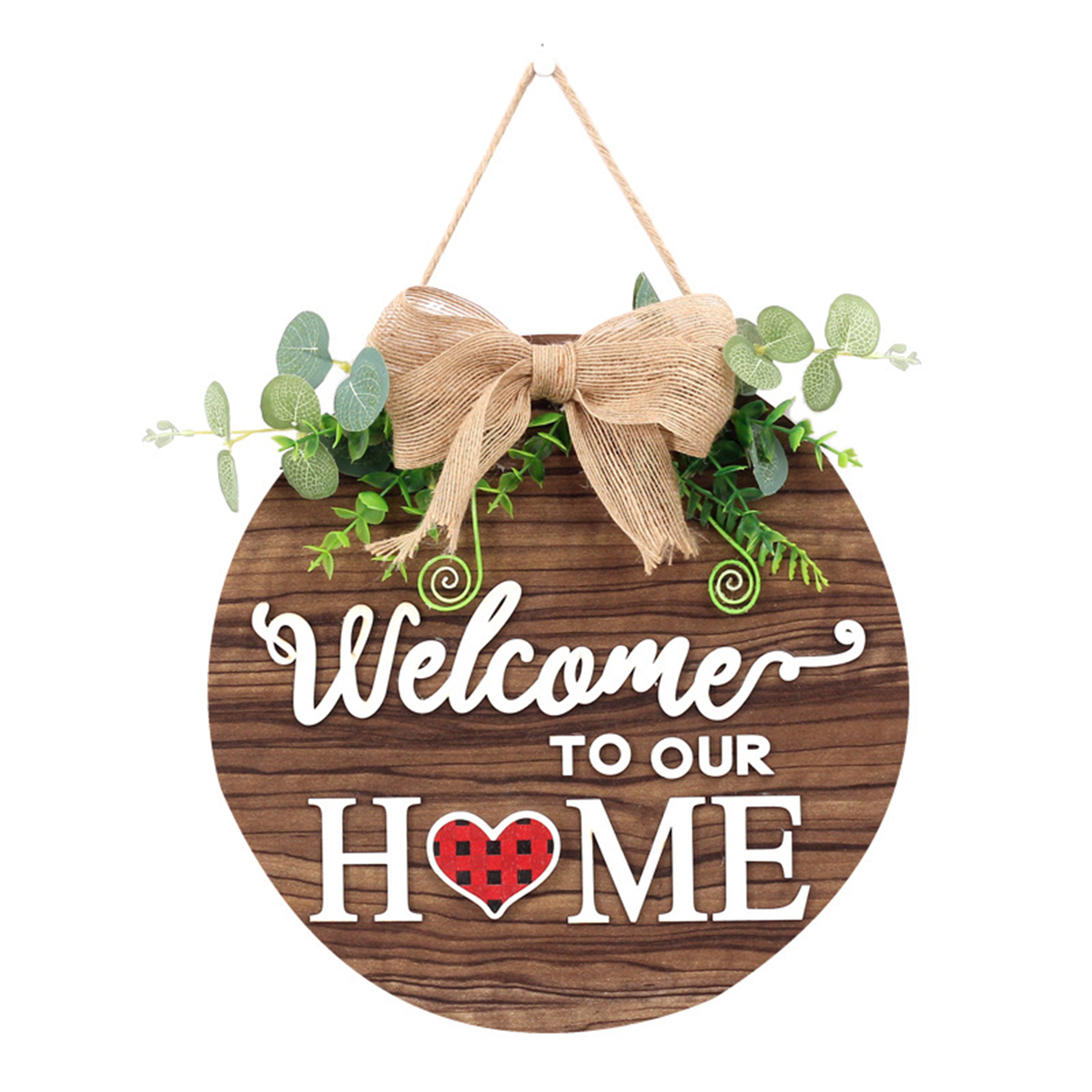 Seasonal Welcome Sign Front Door Decoration 3