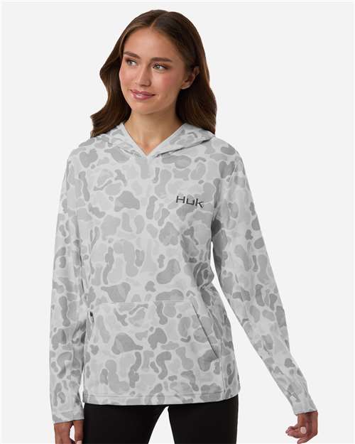 Women's Coldfront+ KC Print Hooded Sweatshirt - H6130037 4