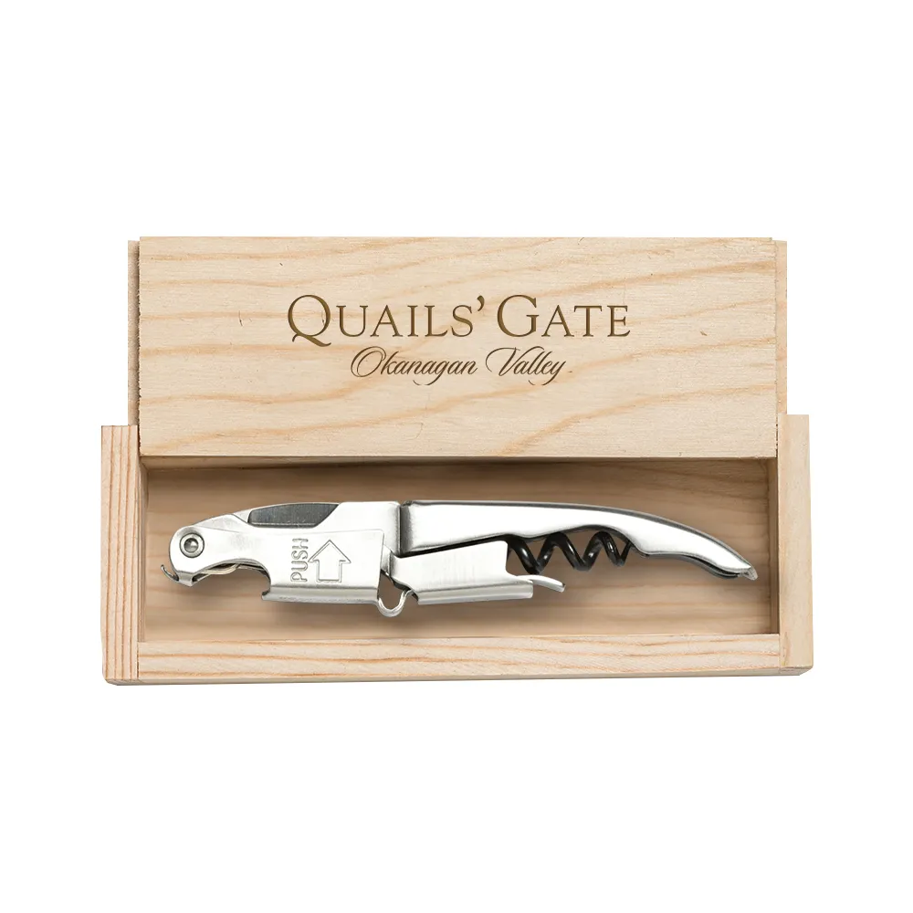 Stainless Steel Innovation Corkscrew by Coutale Sommelier 3