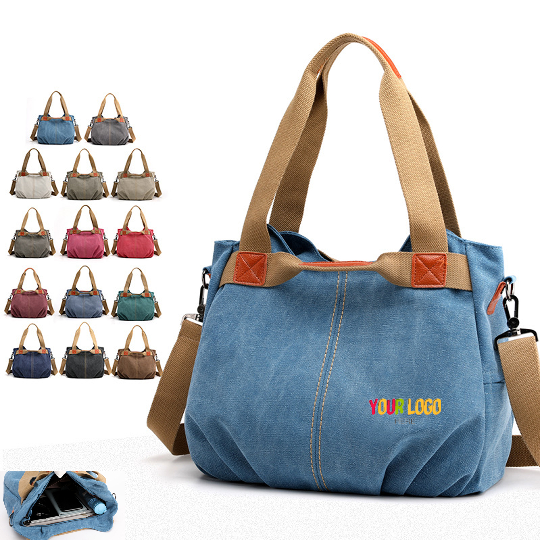 Canvas Tote Bag for Women 2