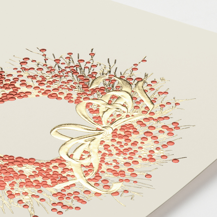 Scarlet Berries Card 1