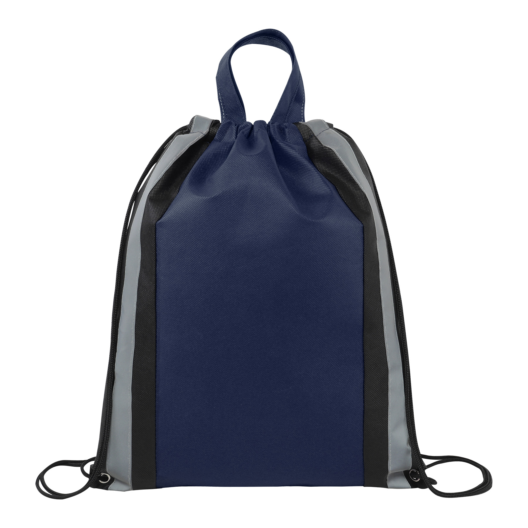 Small Reflective Non-Woven Drawstring Bag 14