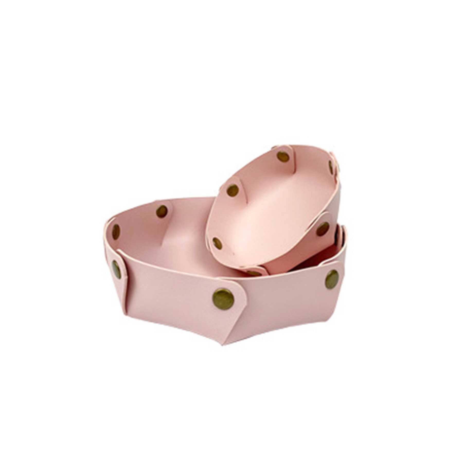 Leather Round Desktop Organizer 6