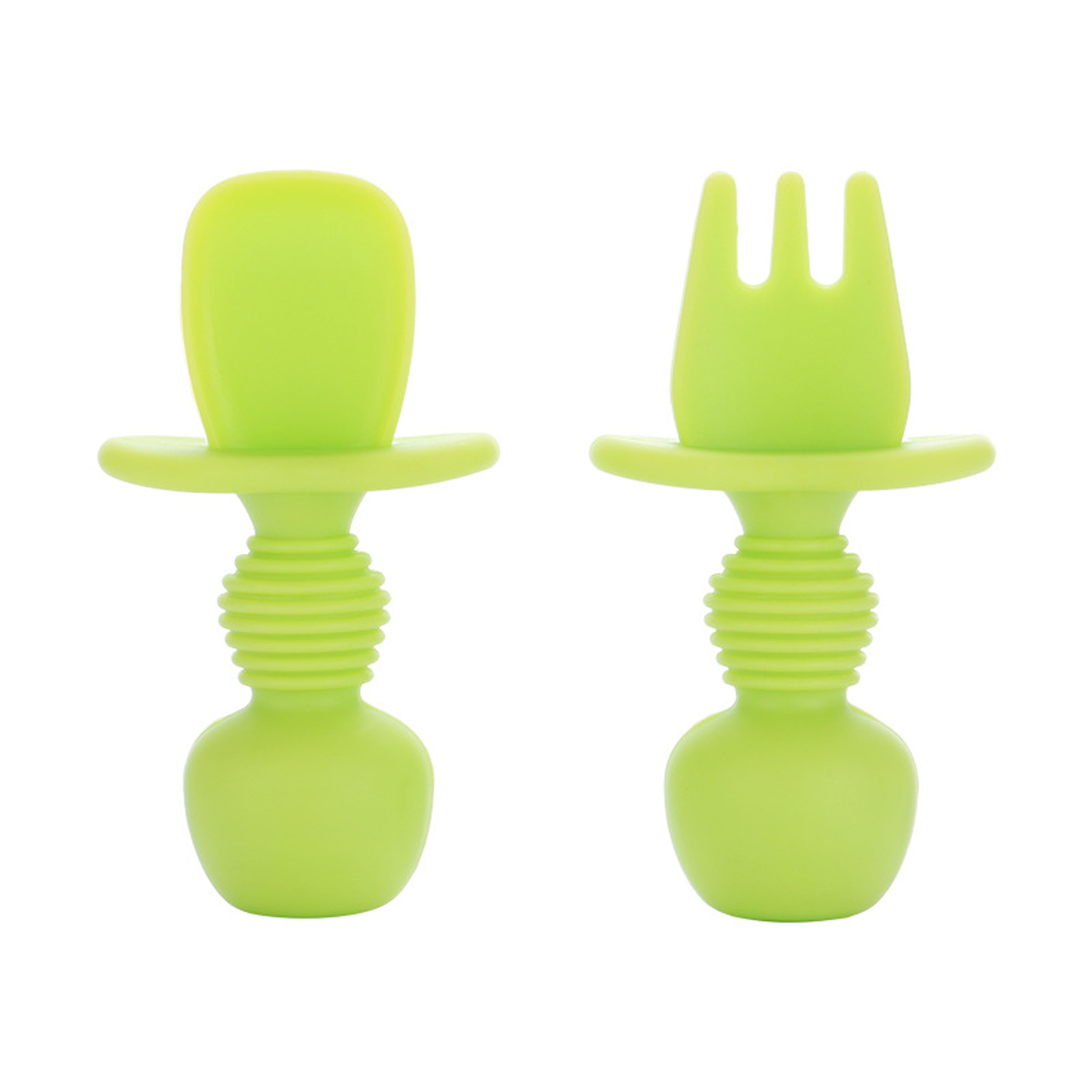 Baby Self-Feeding Utensils - Anti-Choke Design 2