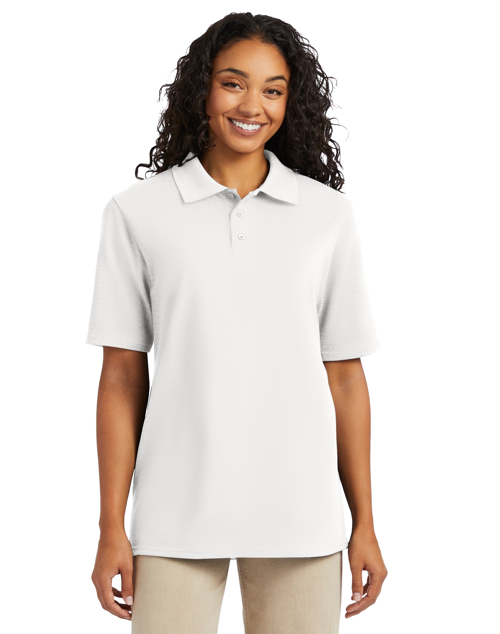 Hanes Pique Polo Shirt 6