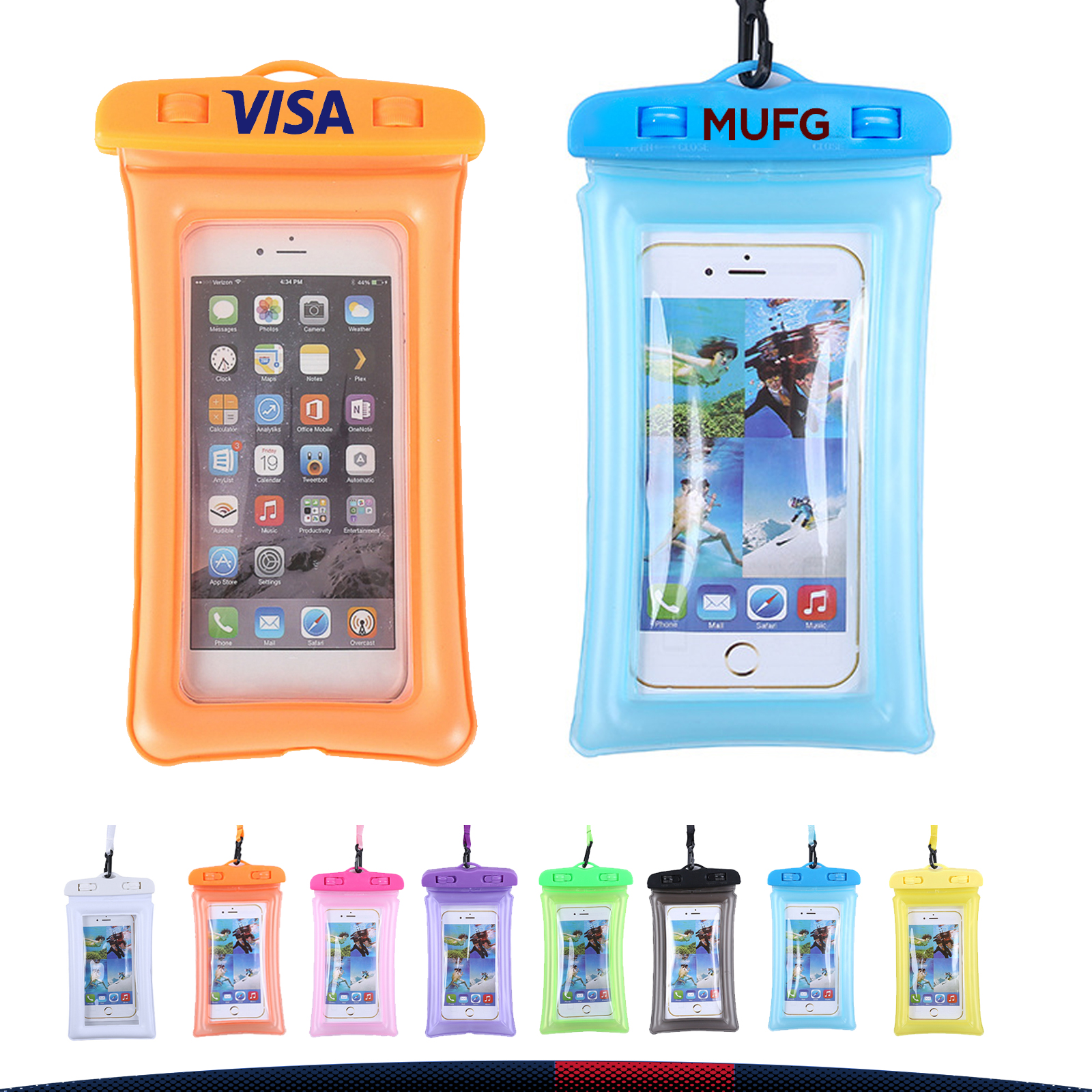 Porry Cell Phone Waterproof Pouch 5