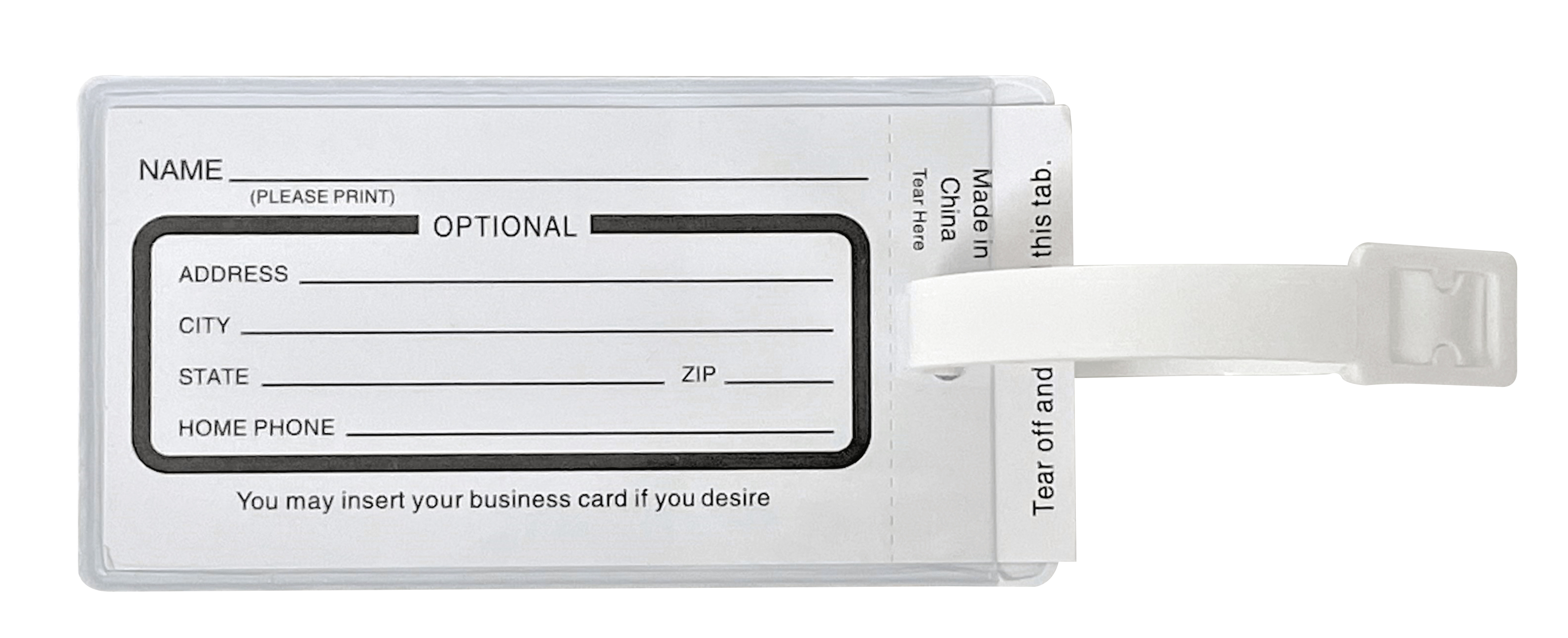 Full-Color Luggage Tag