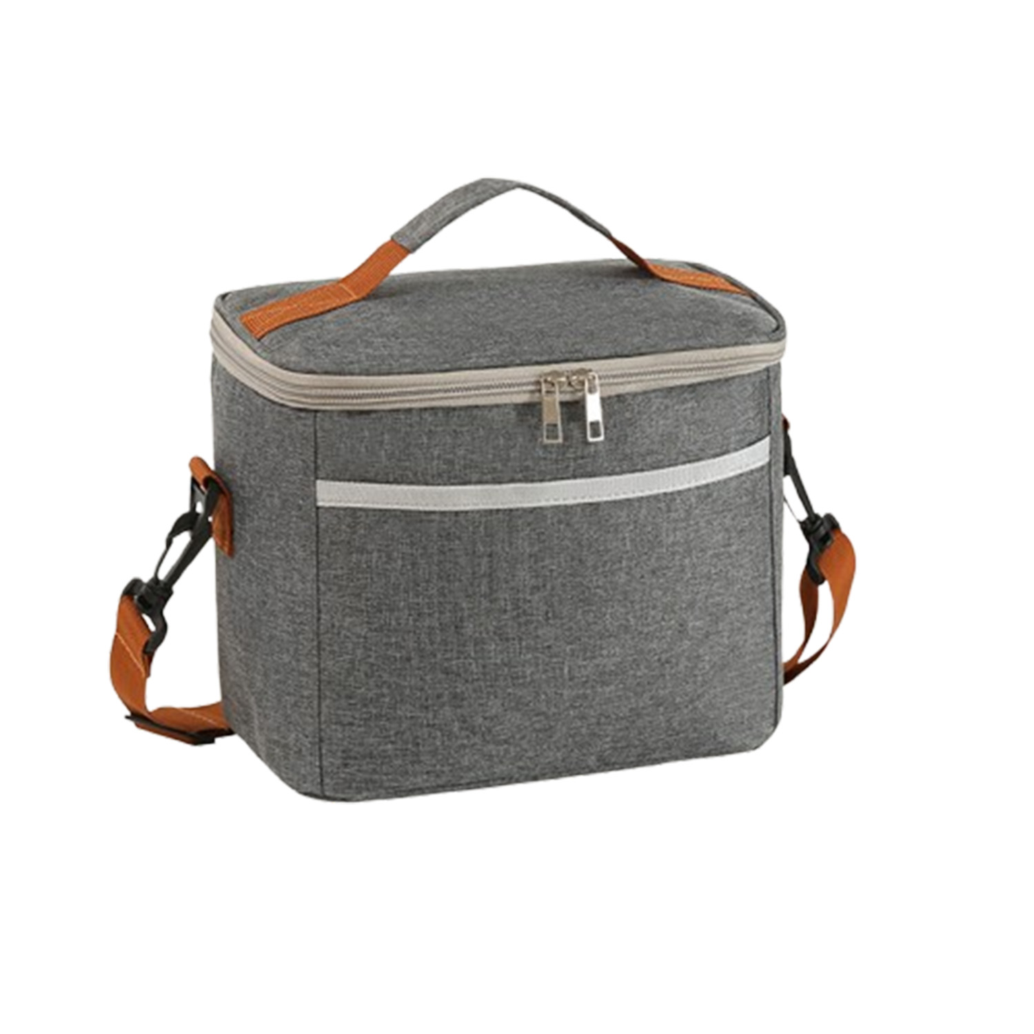 Canvas Crossbody Large Capacity Lunch Bag 3