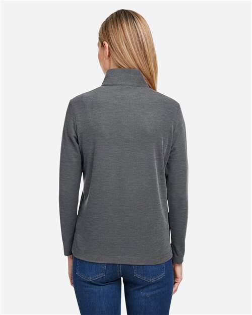 Women's Fusion ChromaSoft™ Pique Quarter-Zip Pullover - CE405W 92