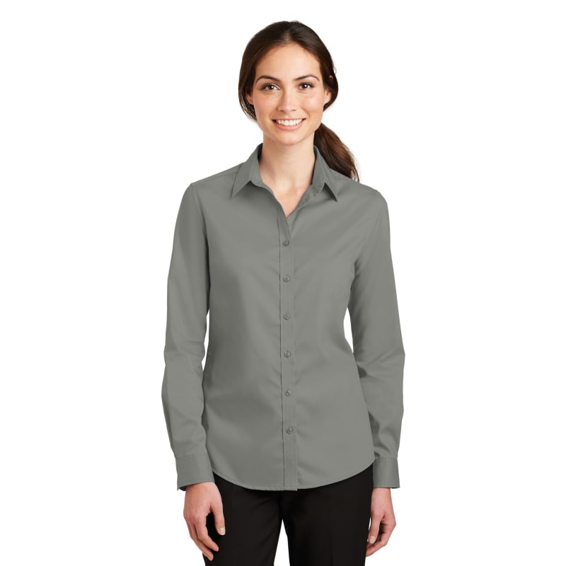 Port Authority Ladies SuperPro Twill Shirt. 25
