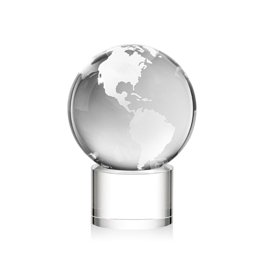 Globe Award on Marvel Base - Clear 5
