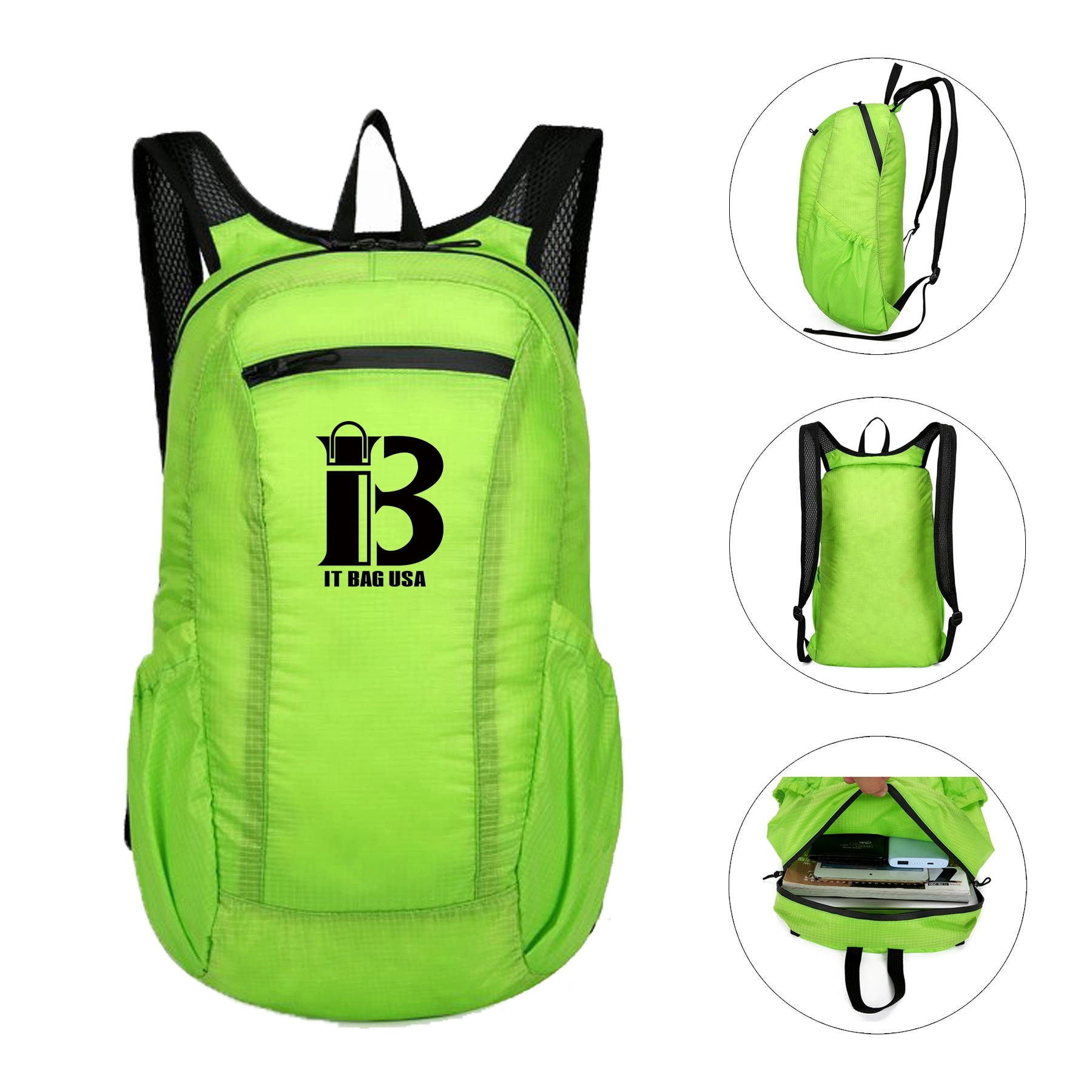 Lightweight Packable Shoulder Backpack Hiking Daypacks 3