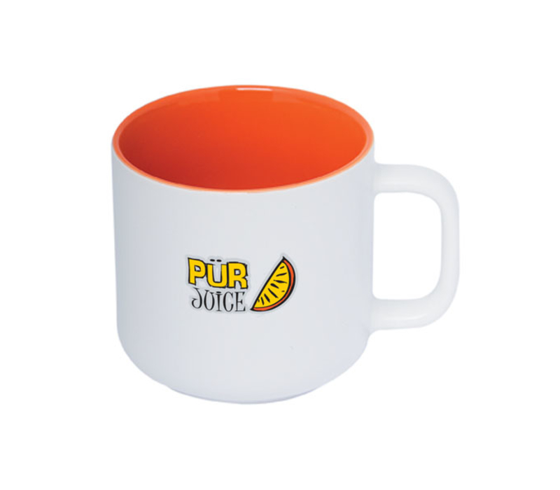 Colored Stoneware Mug, 13.5 oz. 3