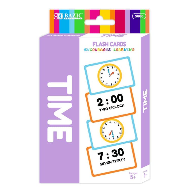 Time Flash Cards 2