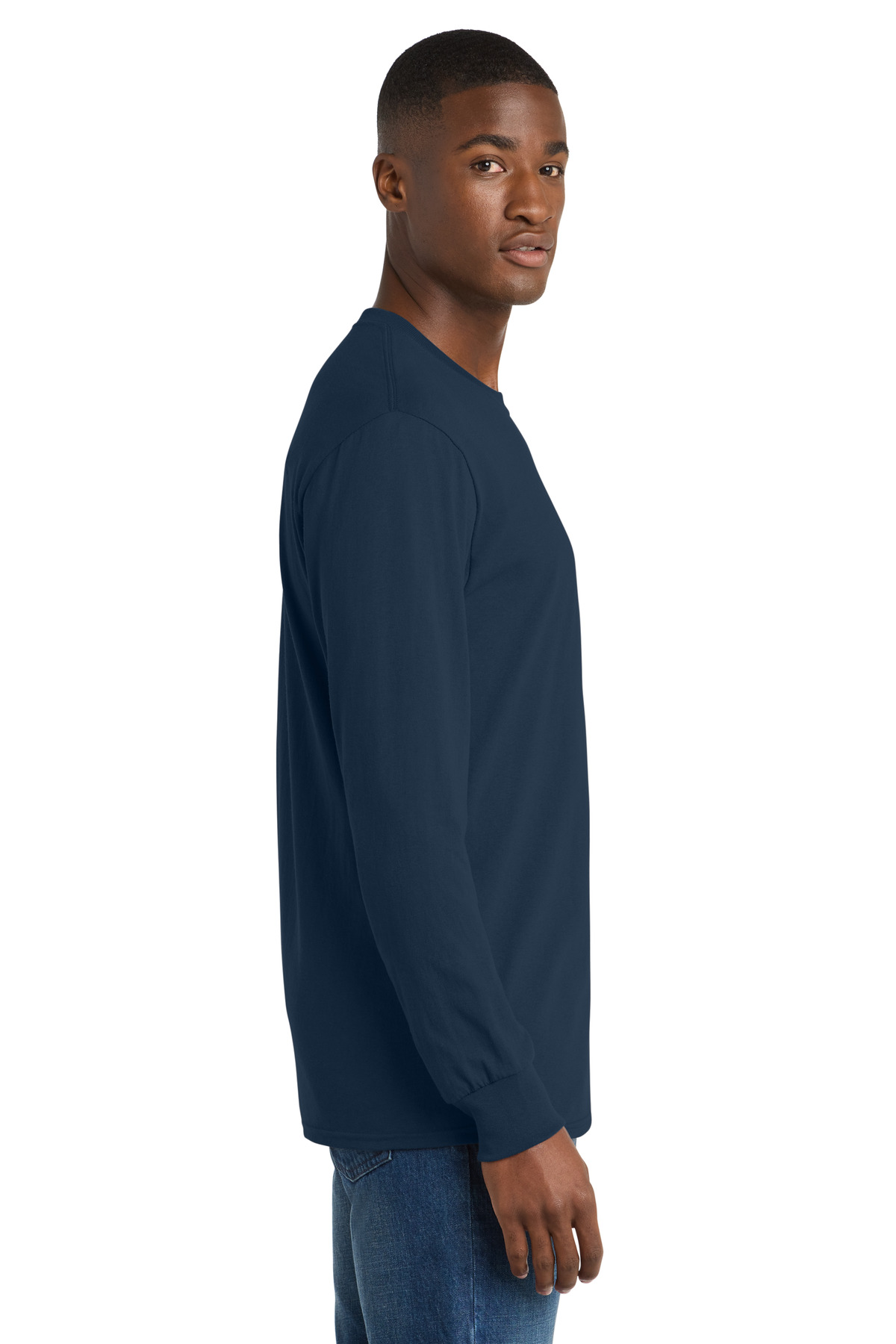 Port & Co Long Sleeve Core Cotton Tee. PC54LS 145
