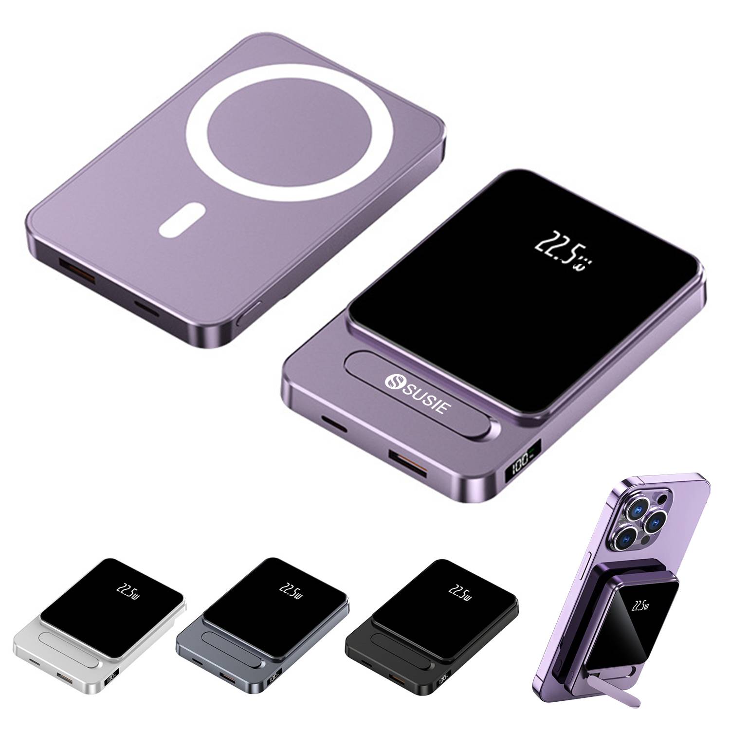Wireless and Magnetic Power Bank