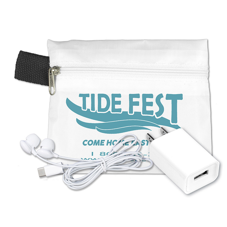 "Verona" Tech Travel Accessory Kit 4