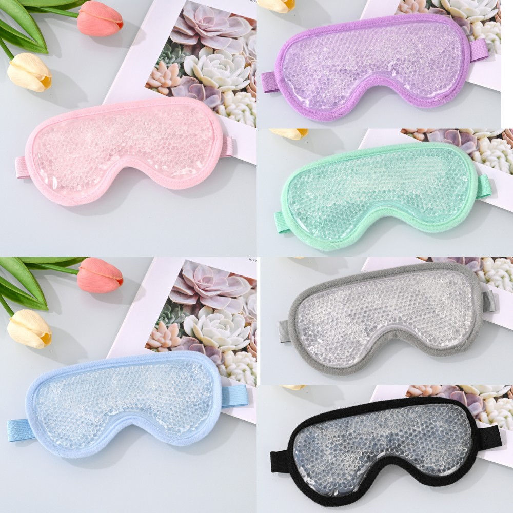 Unisex Sleeping Relaxing Stretchable Cooling Gel Eye Mask 1
