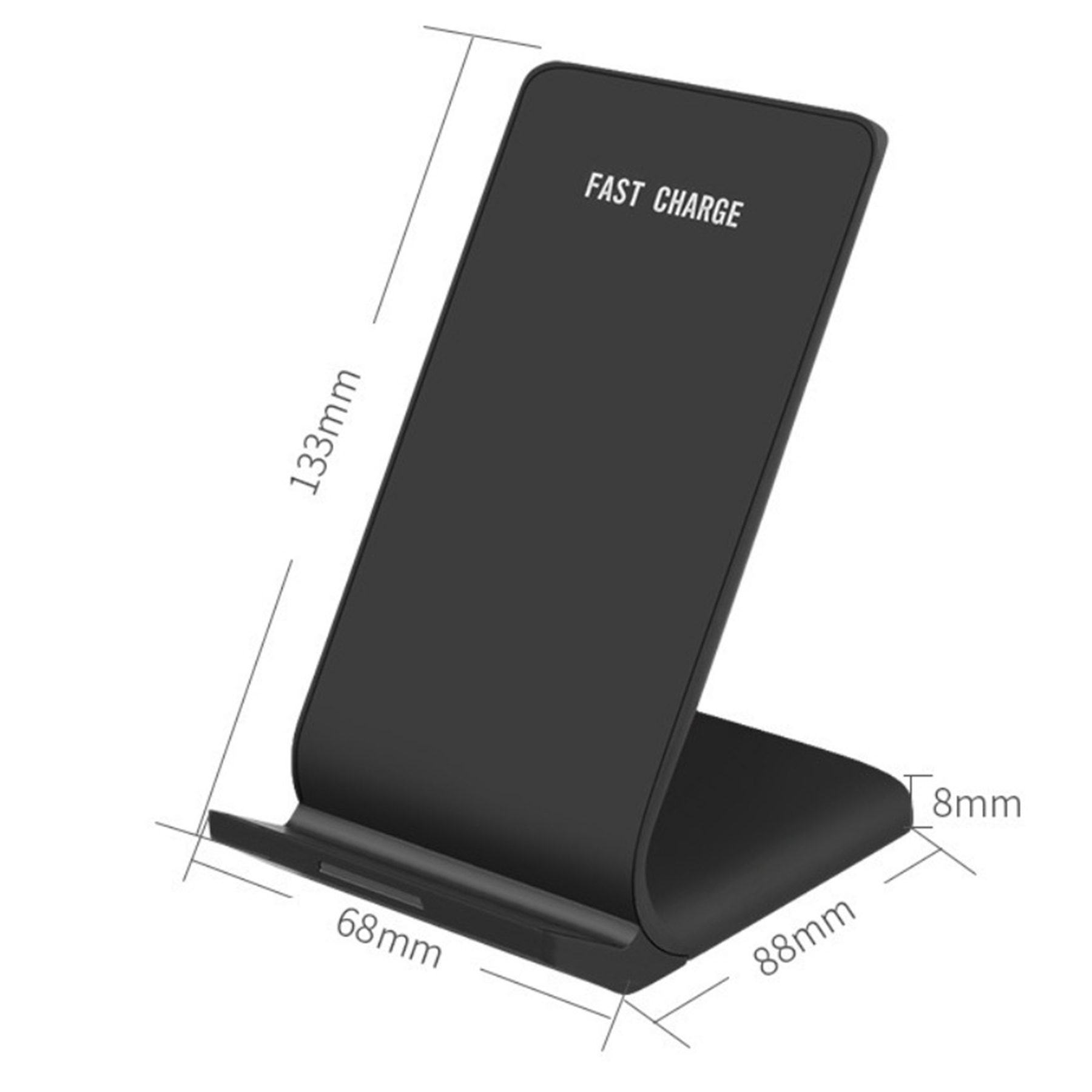 Qi Fast Wireless Charger Stand 4