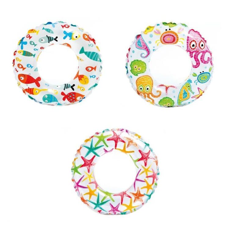 Inflatable Swim Rings - Assorted 20" 2