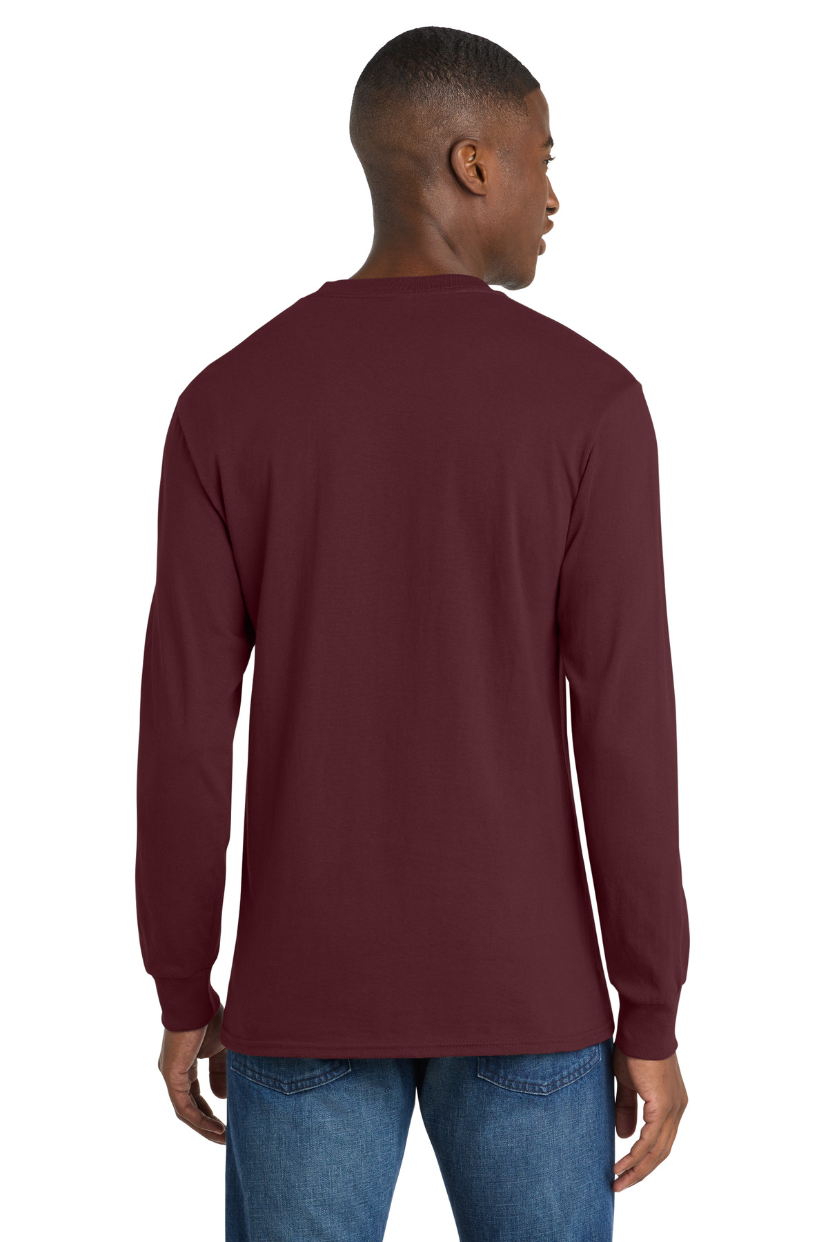 Port & Co Long Sleeve Core Cotton Tee. PC54LS 149
