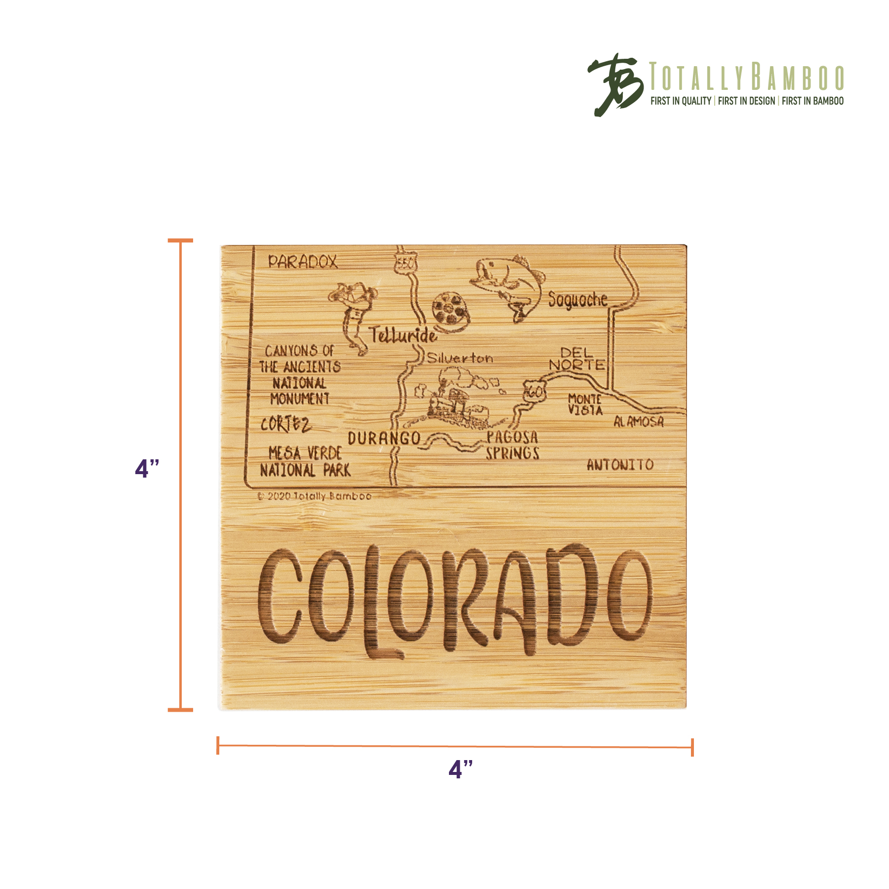 Colorado Puzzle Coaster Set 13
