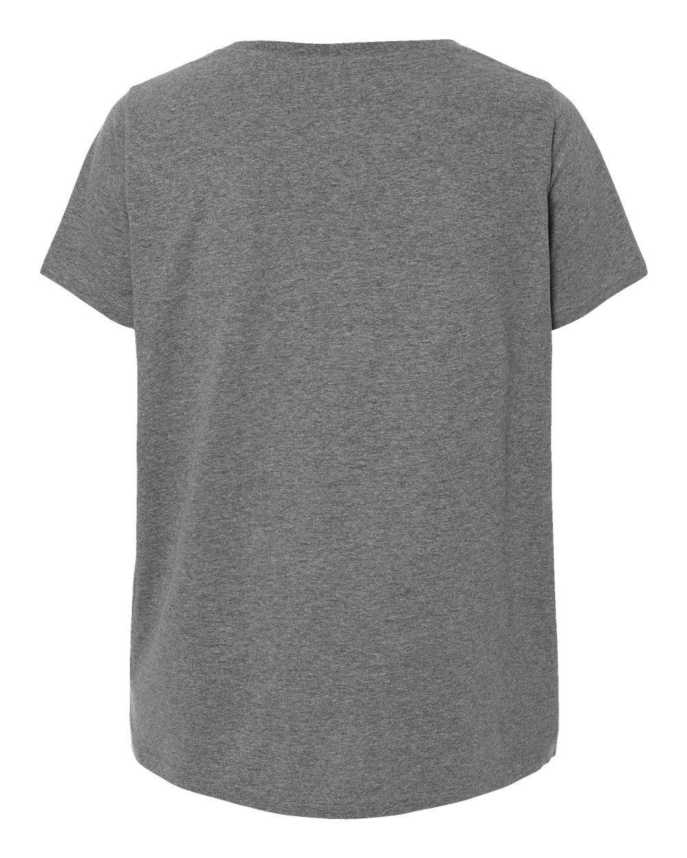 Women's Curvy Collection Fine Jersey V-Neck Tee - 3817 74