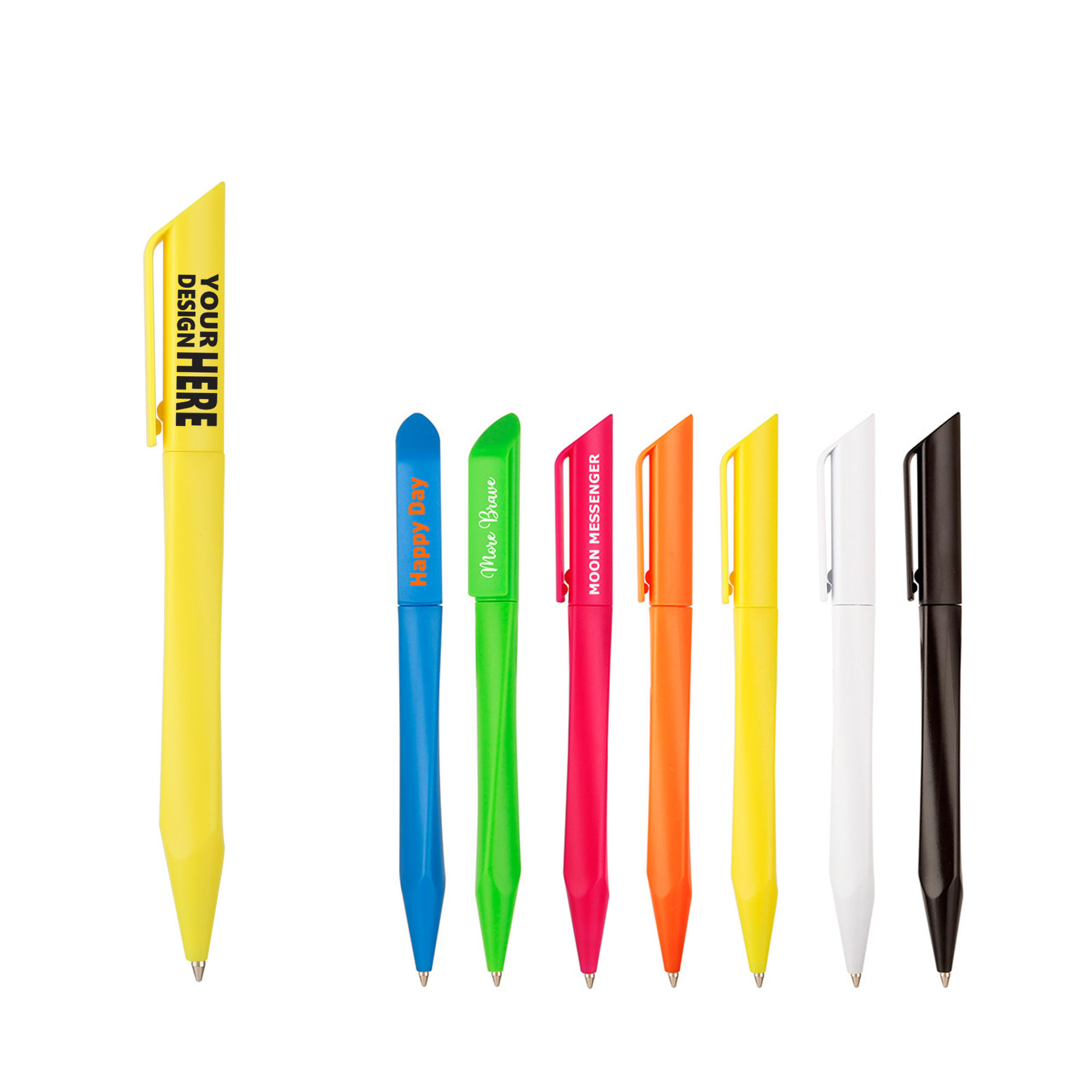 Frosted Logo Twist Pen For Promotions 1