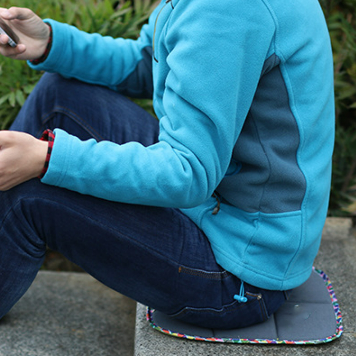 Portable Waterproof Folding Outdoor Seat Mat Pad with Pouch 7