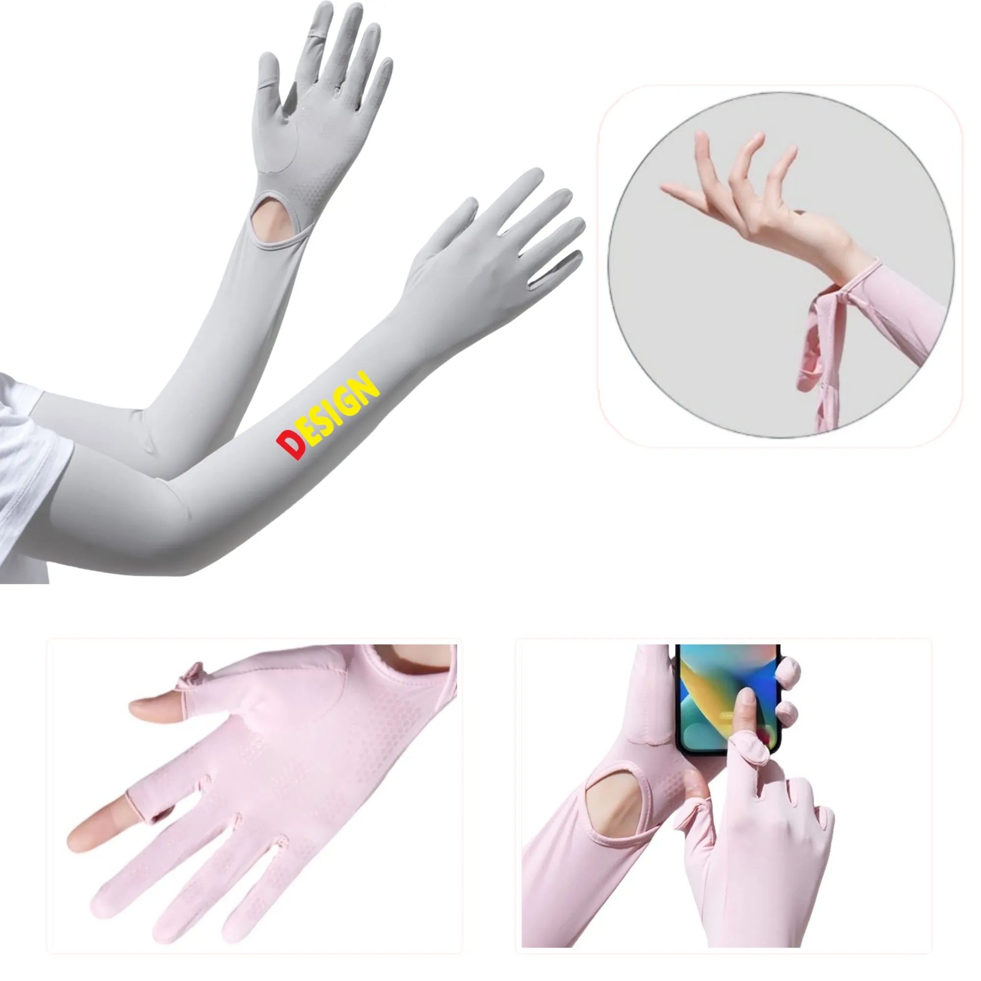 Women's Sun Protection Sleeves for Outdoor Cycling & Driving 1