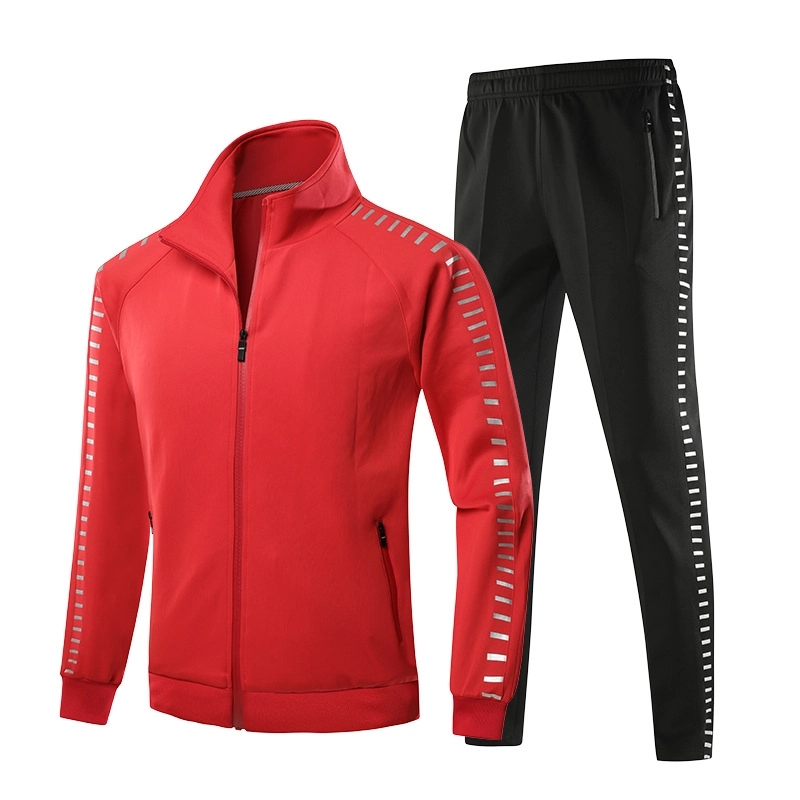Custom Men's Tracksuit Set Full Zip Long Sleeve 9