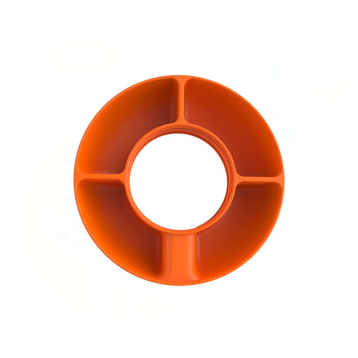 Silicone Snack Bowl Platter 7