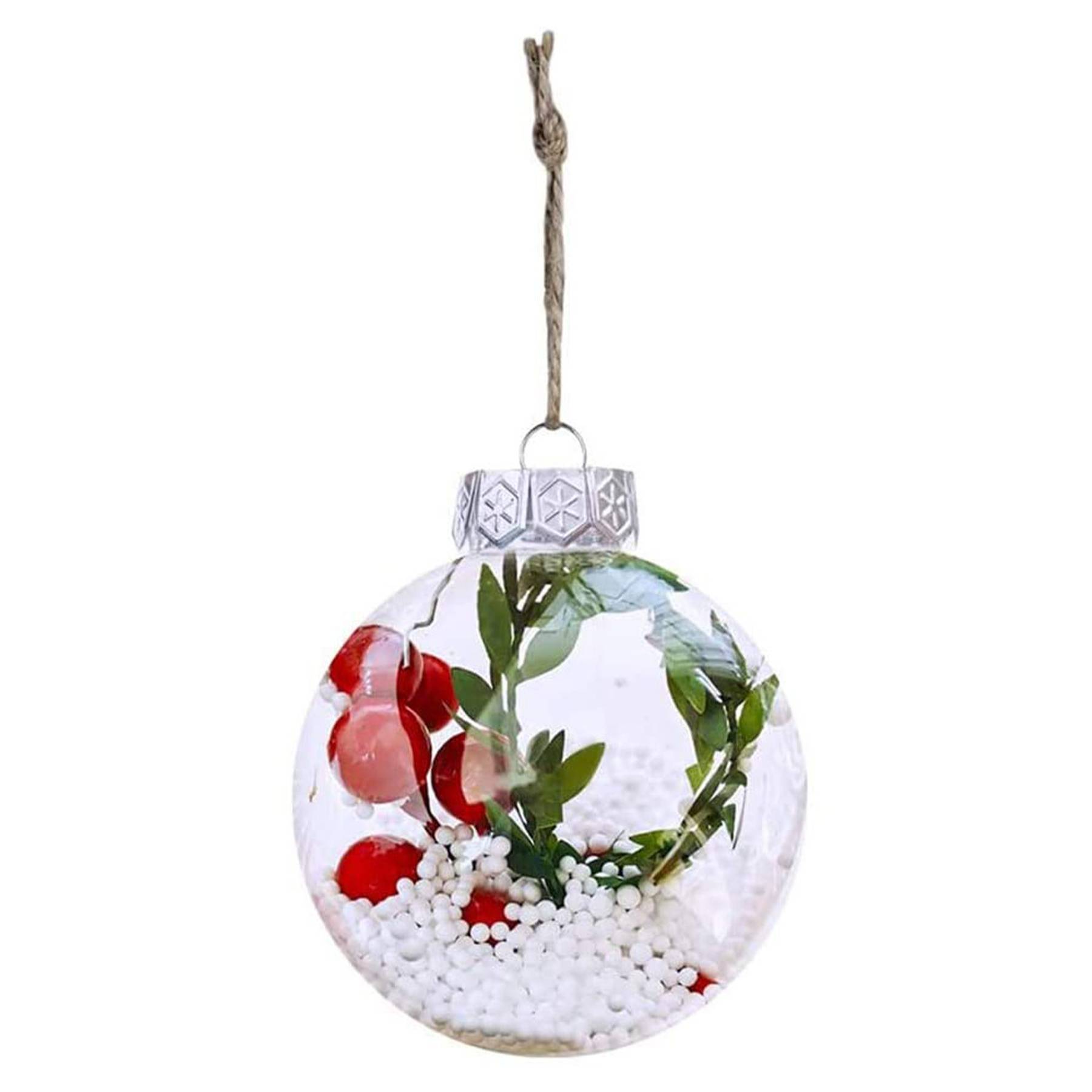 Clear Ball Ornaments for Christmas Tree Decoration 3