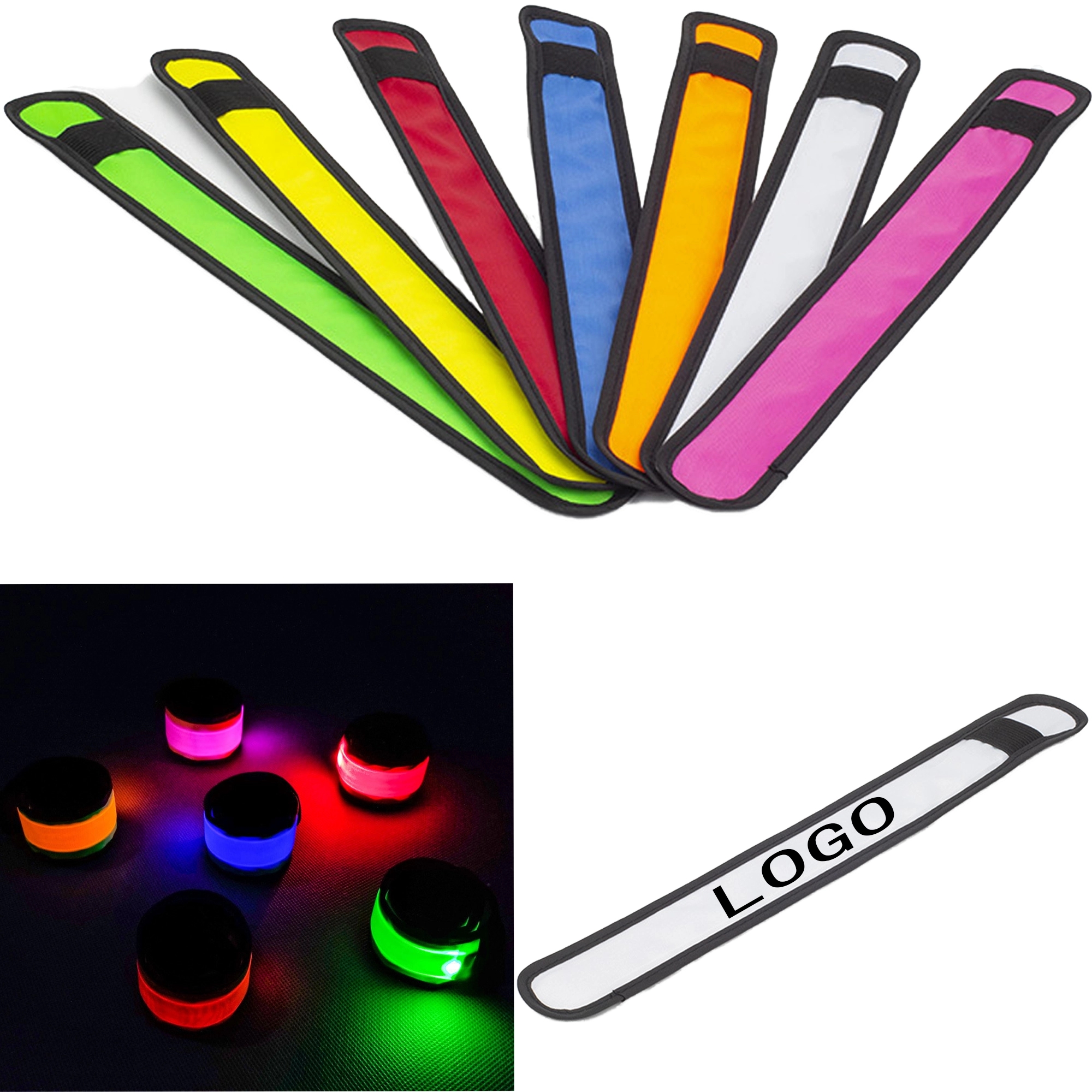 LED Glow Slap Bracelet 2