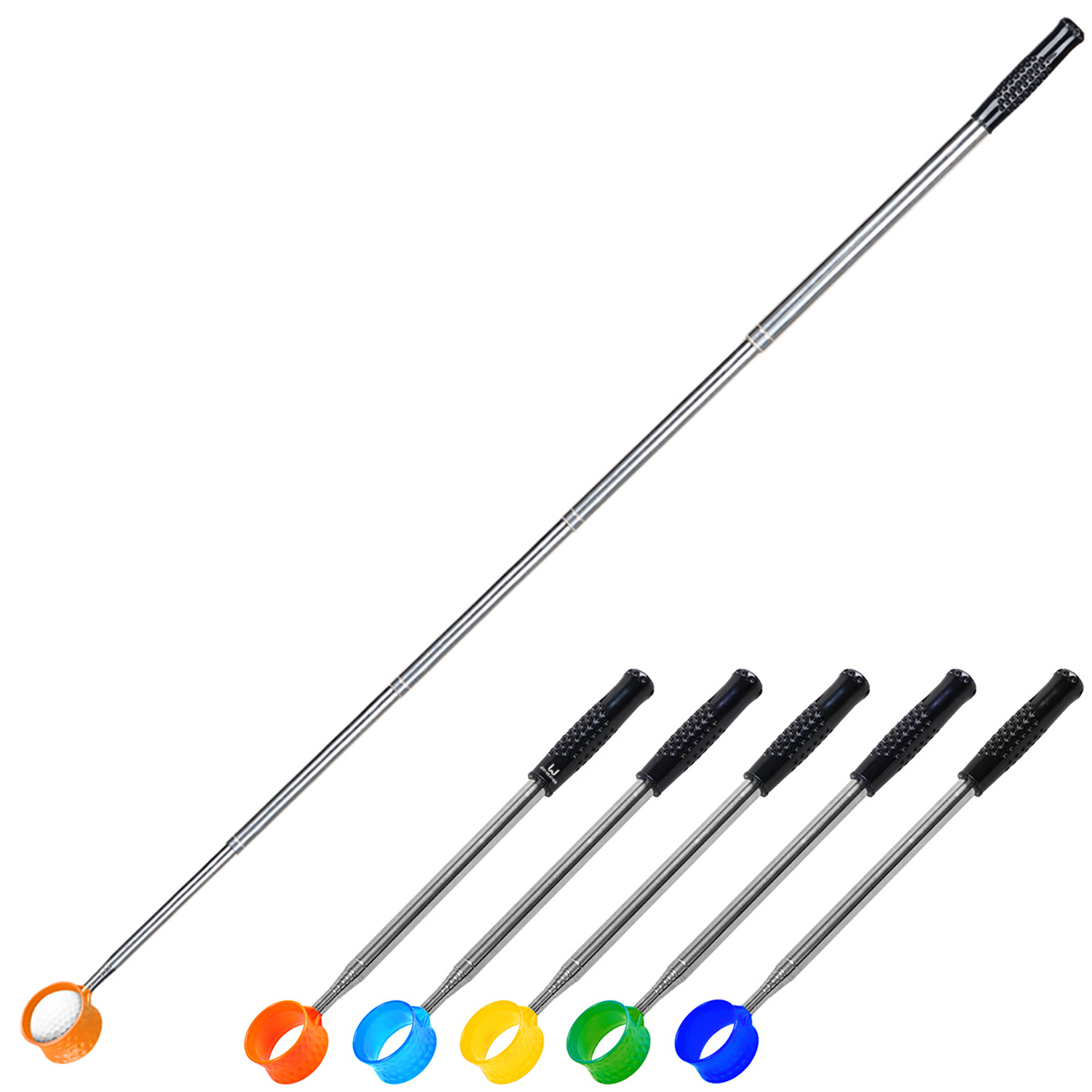 Telescopic Stainless Steel Golf Ball Retriever Tool 2
