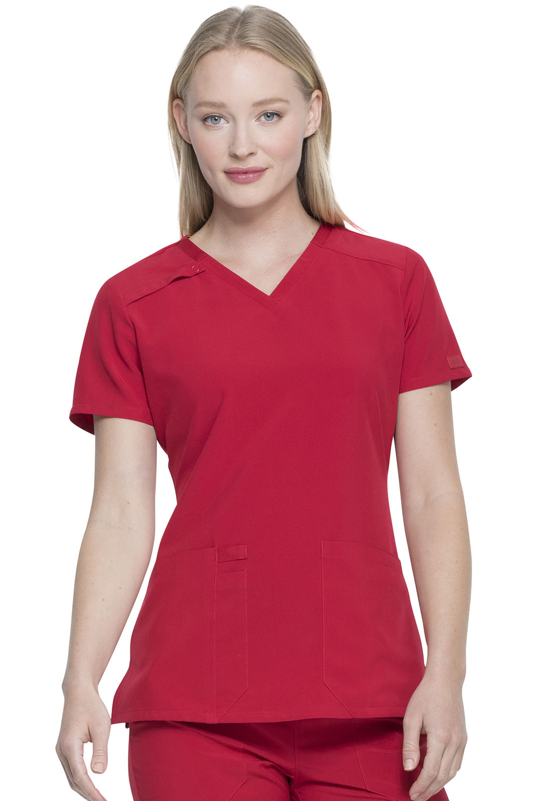 Dickies Medical - EDS Essentials - Women's 2-Pocket Contemporary V-Neck Top 36