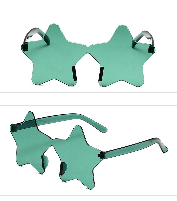 Star Rimless Sunglasses 5