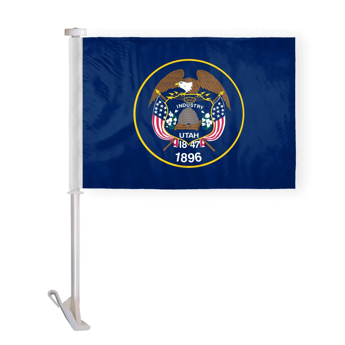 12"x16" & 10.5''x15'' Utah Car Flags 3