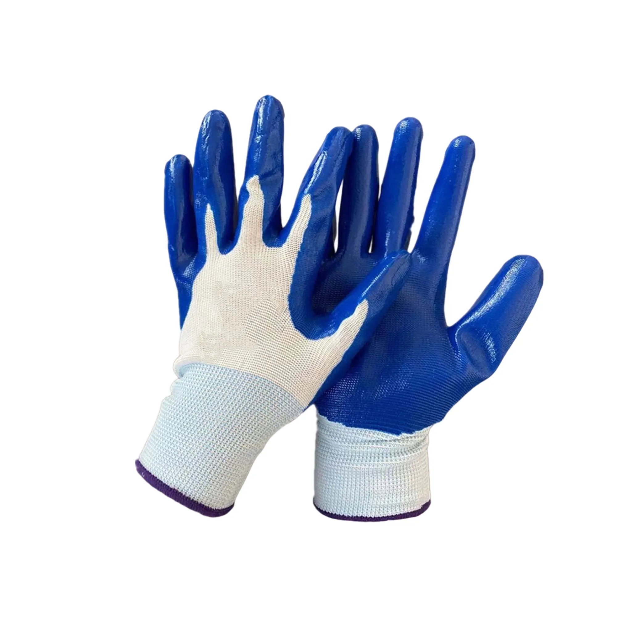 Nitrile Safety Gloves Durable Anti Slip Work 3