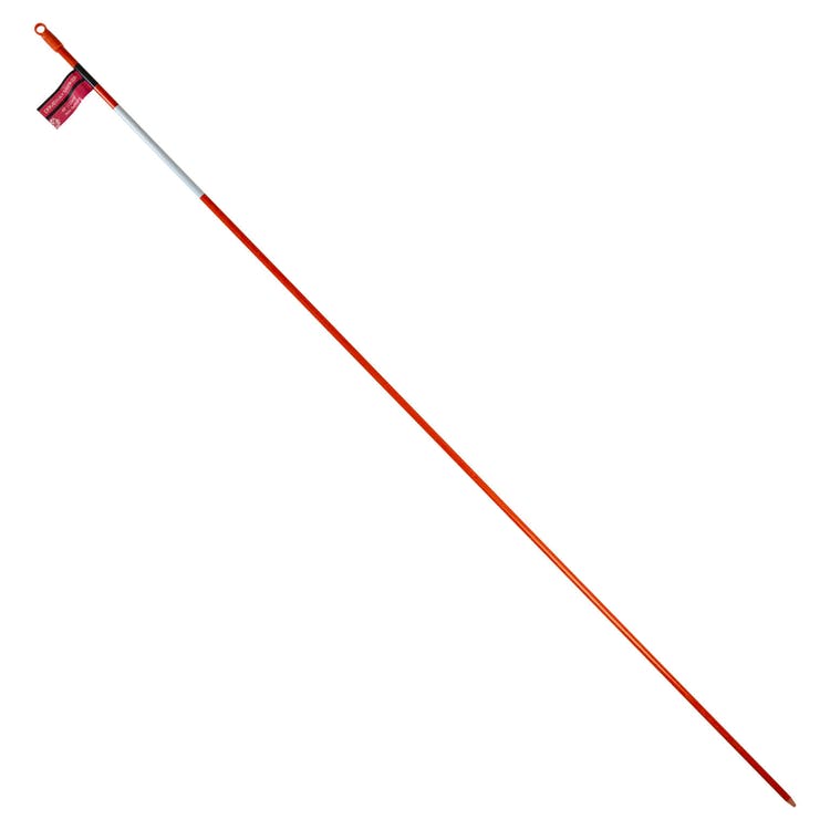 48" Driveway Marker Poles - Orange/White 2