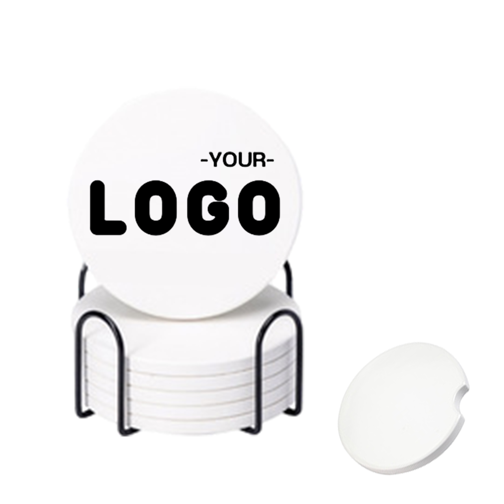 Car Ceramic Coaster with Absorbent 2