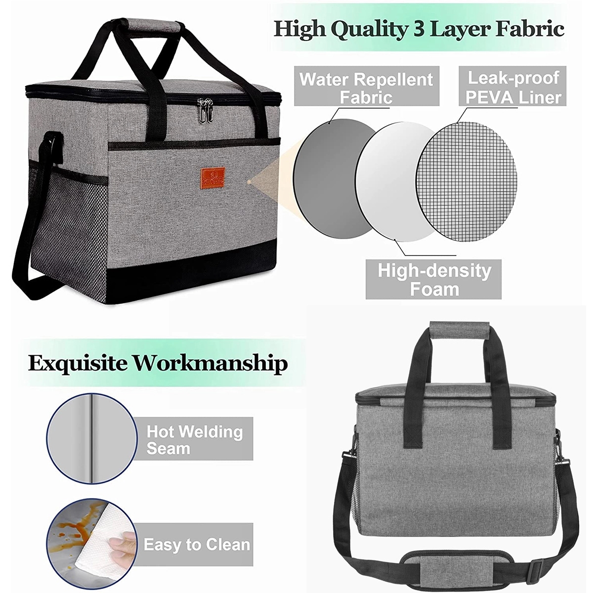 Waterproof Portable Storage Lunch Bag 3