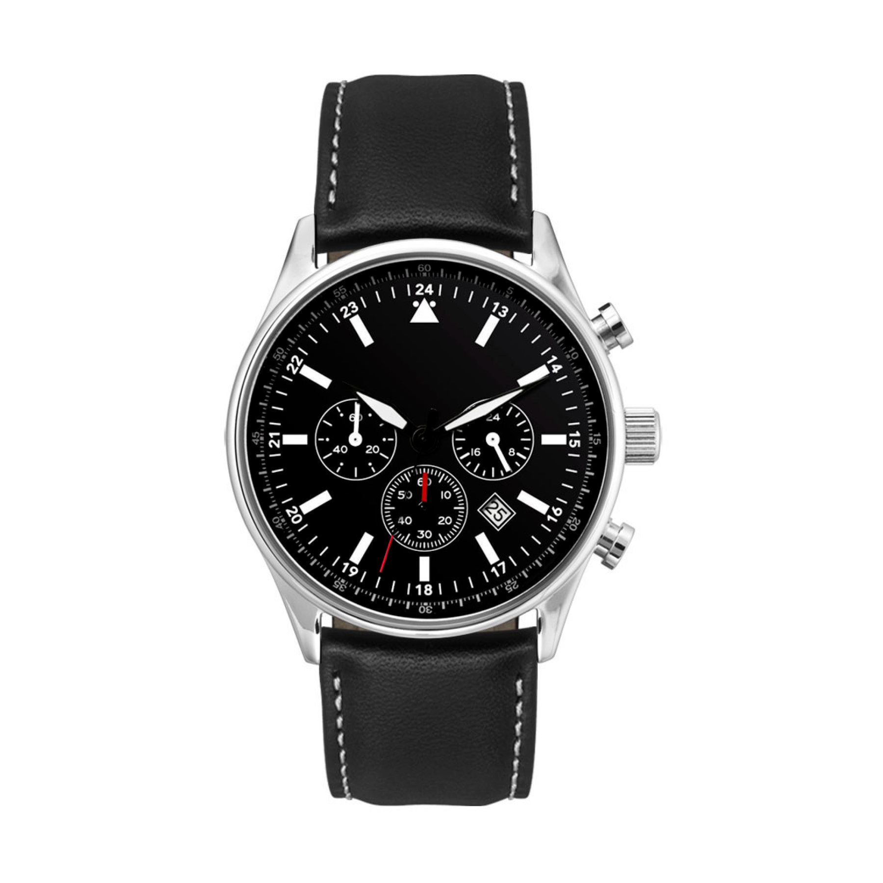42.5MM, SS, SILVER CASE, CHRONO MVT, DTE 4